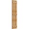 Ekena Millwork Spaced Board-n-Batten Shutters, Rough Sawn Western Red Cedar, 17 1/8W x 69H, PR RBS06S17X069RWR - alternate 5